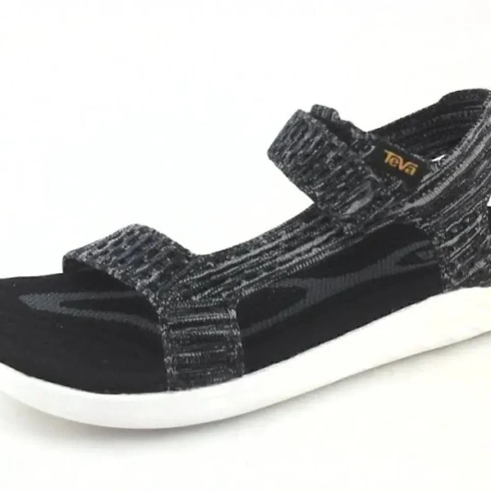 Teva Float 2 Evolve Knit Men's Sandals Size 12 Grey/Black Color